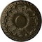 Ekena Millwork Colton Ceiling Medallion (Fits Canopies up to 4 3/4"), Hand-Painted Green Gold, 15 3/4"OD x 1 1/2"P CM15CNGGS - alternate 1